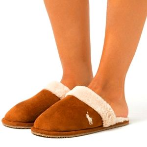 ralph lauren memory foam slippers